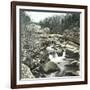 New Hampshire (United States), the White Mountains, the Smaller Falls of the Ammonoosuc River-Leon, Levy et Fils-Framed Photographic Print