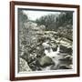 New Hampshire (United States), the White Mountains, the Smaller Falls of the Ammonoosuc River-Leon, Levy et Fils-Framed Photographic Print