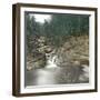 New Hampshire (United States), White Mountains, the Pond-Leon, Levy et Fils-Framed Photographic Print