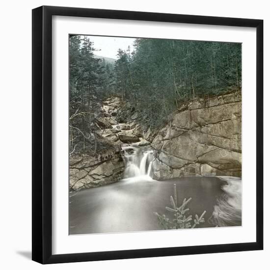 New Hampshire (United States), White Mountains, the Pond-Leon, Levy et Fils-Framed Photographic Print