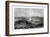New Hampshire, View of Lake Winnipiseogee from Red Hill-Lantern Press-Framed Art Print