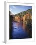 New Hampshire, White Mts Nf, Sugar Maples and Wild Ammonoosuc River-Christopher Talbot Frank-Framed Photographic Print