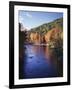 New Hampshire, White Mts Nf, Sugar Maples and Wild Ammonoosuc River-Christopher Talbot Frank-Framed Photographic Print