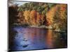 New Hampshire, White Mts Nf, Sugar Maples and Wild Ammonoosuc River-Christopher Talbot Frank-Mounted Photographic Print