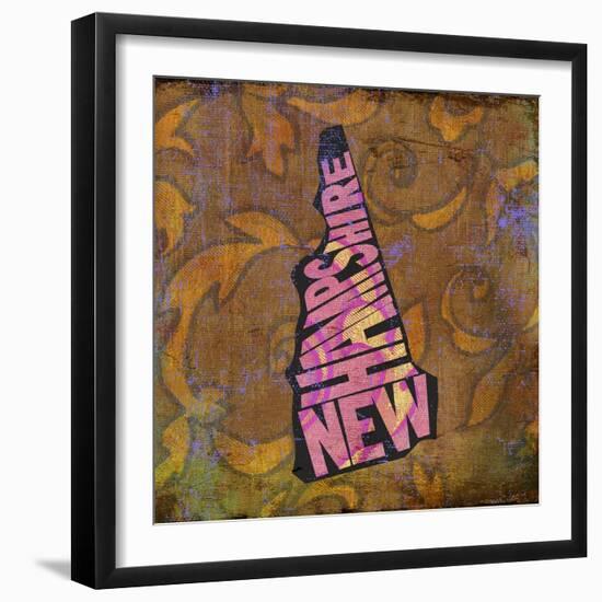 New Hampshire-Art Licensing Studio-Framed Premium Giclee Print