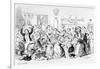 New Harmony - All Owin' - No Payin', 1845-George Cruikshank-Framed Giclee Print