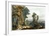 New Harmony on the Wabash, Plate 2 from Volume 2 of "Travels in the Interior of North America"-Karl Bodmer-Framed Giclee Print