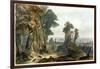 New Harmony on the Wabash, Plate 2 from Volume 2 of "Travels in the Interior of North America"-Karl Bodmer-Framed Giclee Print