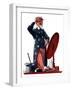 "New Hat for Uncle Sam,"May 12, 1923-Elbert Mcgran Jackson-Framed Giclee Print