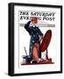 "New Hat for Uncle Sam," Saturday Evening Post Cover, May 12, 1923-Elbert Mcgran Jackson-Framed Giclee Print