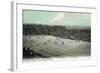 New Haven, Connecticut - Football Game at Yale Bowl-Lantern Press-Framed Art Print