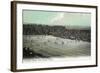 New Haven, Connecticut - Football Game at Yale Bowl-Lantern Press-Framed Art Print