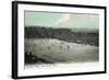 New Haven, Connecticut - Football Game at Yale Bowl-Lantern Press-Framed Art Print