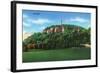 New Haven, Connecticut - View of East Rock-Lantern Press-Framed Art Print