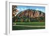 New Haven, Connecticut - View of West Rock-Lantern Press-Framed Art Print