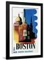 New Haven Railroad, Boston-Ben Nason-Framed Art Print