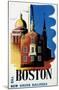 New Haven Railroad, Boston-Ben Nason-Mounted Art Print