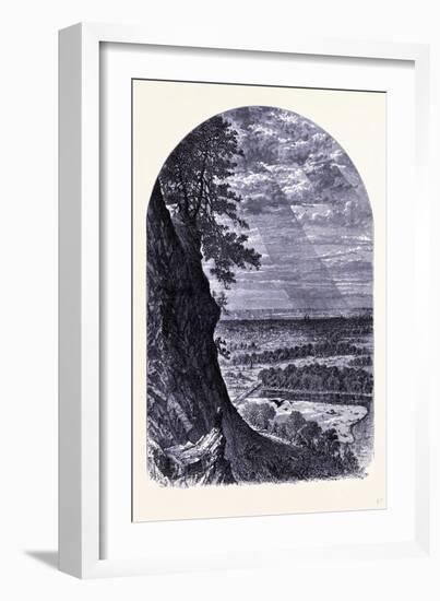 New Haven Seen from East Rock United States of America-null-Framed Giclee Print