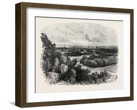 New Haven, USA, 1870s-null-Framed Giclee Print