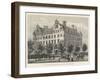 New Headquarters for the Metropolitan Police, Thames Embankment-Frank Watkins-Framed Giclee Print