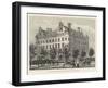 New Headquarters for the Metropolitan Police, Thames Embankment-Frank Watkins-Framed Giclee Print