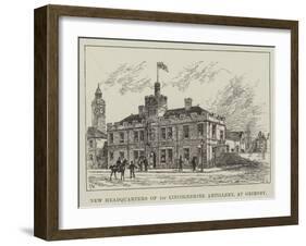 New Headquarters of 1st Lincolnshire Artillery, at Grimsby-Frank Watkins-Framed Giclee Print