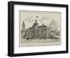 New Headquarters of 1st Lincolnshire Artillery, at Grimsby-Frank Watkins-Framed Giclee Print