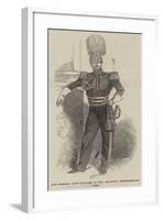 New Helmet, with Uniform, of Her Majesty's Gentlemen-At-Arms-null-Framed Giclee Print