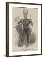 New Helmet, with Uniform, of Her Majesty's Gentlemen-At-Arms-null-Framed Giclee Print