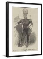 New Helmet, with Uniform, of Her Majesty's Gentlemen-At-Arms-null-Framed Giclee Print