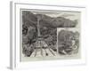 New High Level Tramway at Hong Kong-null-Framed Giclee Print