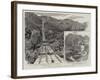 New High Level Tramway at Hong Kong-null-Framed Giclee Print