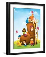 New High Rise - Humpty Dumpty-Marcus Cutler-Framed Giclee Print