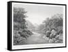 New Holland: View of the Waragamba River in the Blue Mountains, from 'Voyage Autour Du Monde-Pierre Antoine Marchais-Framed Stretched Canvas