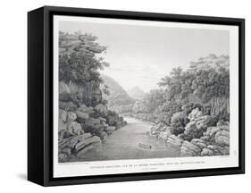 New Holland: View of the Waragamba River in the Blue Mountains, from 'Voyage Autour Du Monde-Pierre Antoine Marchais-Framed Stretched Canvas