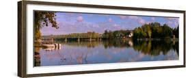 New Hope-Lambertville Bridge, Delaware River, New Hope, Bucks County, Pennsylvania, USA-null-Framed Premium Photographic Print