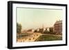 New Horse Guards from St. James's Park-Canaletto-Framed Giclee Print