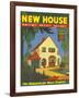 New House, Moving Houses Property Magazine, UK, 1935-null-Framed Giclee Print