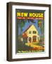 New House, Moving Houses Property Magazine, UK, 1935-null-Framed Giclee Print