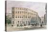 New Houses at Entrance of Gresham St, 1851-Thomas Hosmer Shepherd-Stretched Canvas