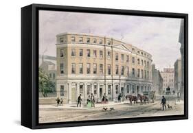 New Houses at Entrance of Gresham St, 1851-Thomas Hosmer Shepherd-Framed Stretched Canvas