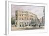 New Houses at Entrance of Gresham St, 1851-Thomas Hosmer Shepherd-Framed Giclee Print