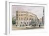 New Houses at Entrance of Gresham St, 1851-Thomas Hosmer Shepherd-Framed Giclee Print