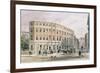 New Houses at Entrance of Gresham St, 1851-Thomas Hosmer Shepherd-Framed Giclee Print