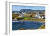 New houses in Twillingate, Newfoundland and Labrador, Canada-null-Framed Photographic Print