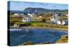 New houses in Twillingate, Newfoundland and Labrador, Canada-null-Stretched Canvas