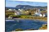 New houses in Twillingate, Newfoundland and Labrador, Canada-null-Stretched Canvas