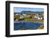 New houses in Twillingate, Newfoundland and Labrador, Canada-null-Framed Photographic Print