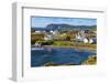 New houses in Twillingate, Newfoundland and Labrador, Canada-null-Framed Photographic Print