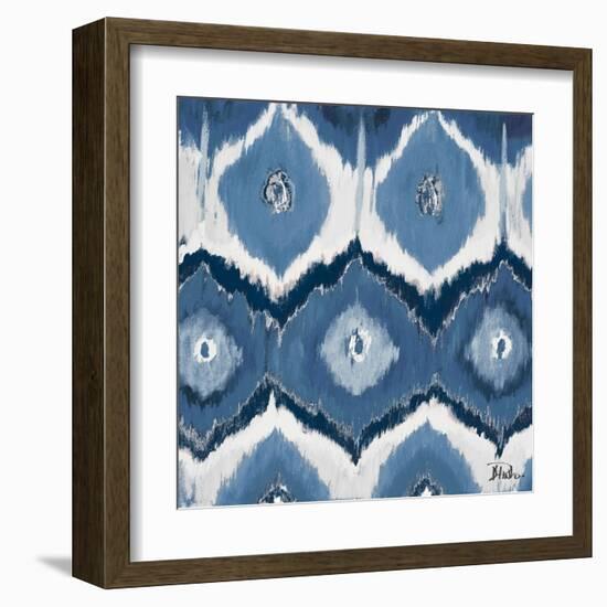 New Ikats Indigo-Patricia Pinto-Framed Art Print